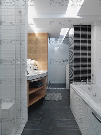 Simple modern bathroom