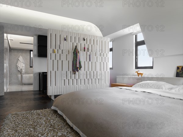 Modern Bedroom with platform bed