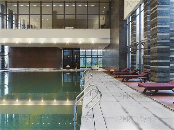 Large indoor swimming pool