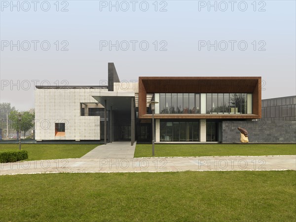 Front elevation modern home