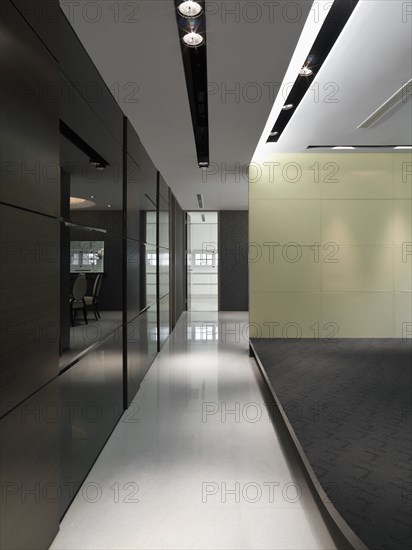 Hallway in modern home