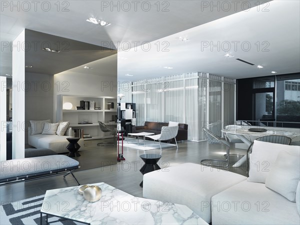 Interior view of a modern home