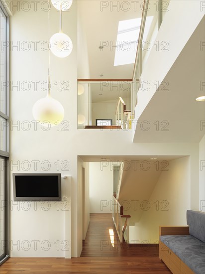 Multiple story modern interior