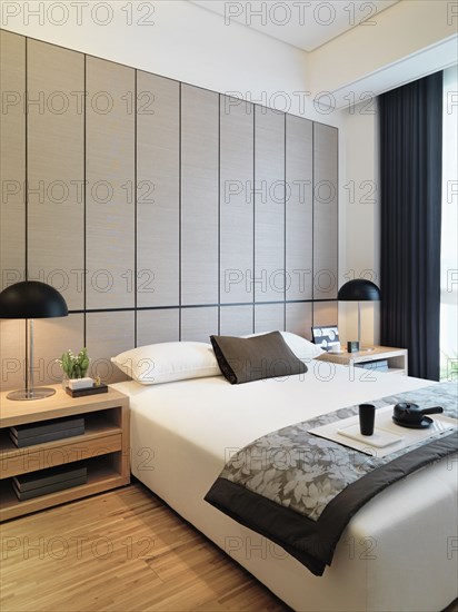 Balanced modern bedroom