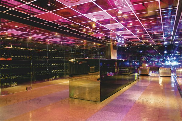 Interior of nightclub