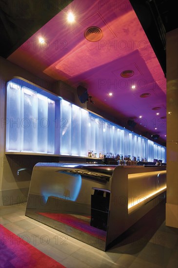Bar inside nightclub