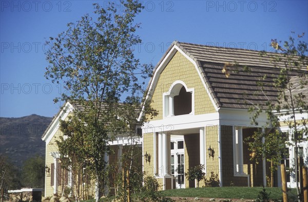 Exterior Detail of Country Style Home