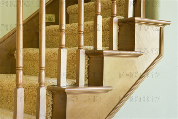 Detail of Carpeted Staircase