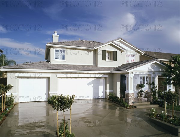 Front Exterior of Traditional Home