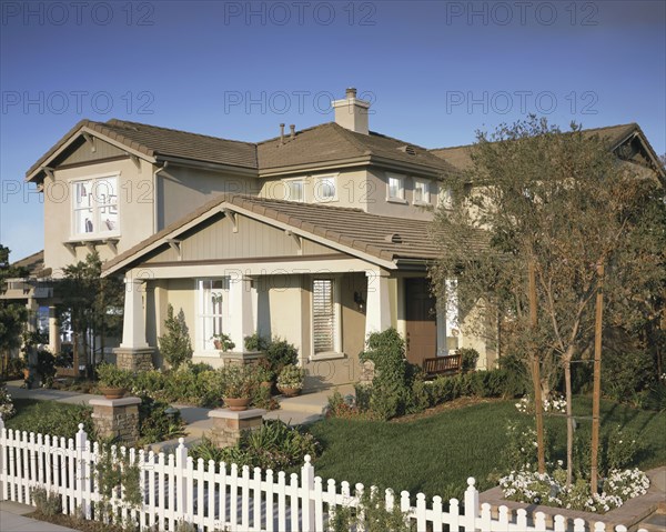 Front Exterior of Traditional Home