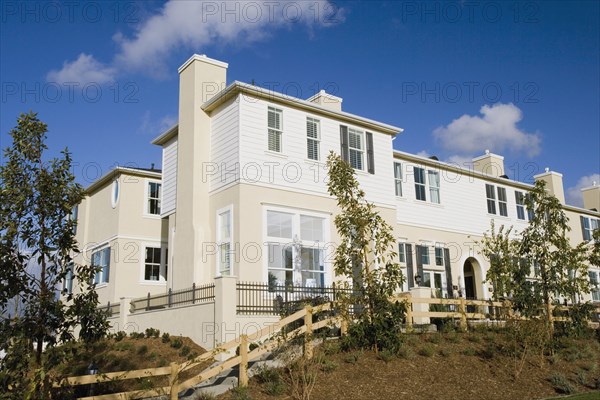 Exterior of Traditional Townhouses