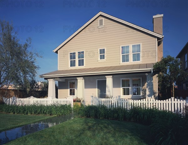 Front Exterior of Country Style Home