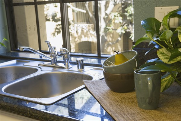 Chrome Kitchen Sink