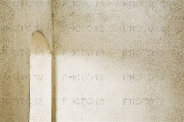 Arched Exterior Stucco Doorway