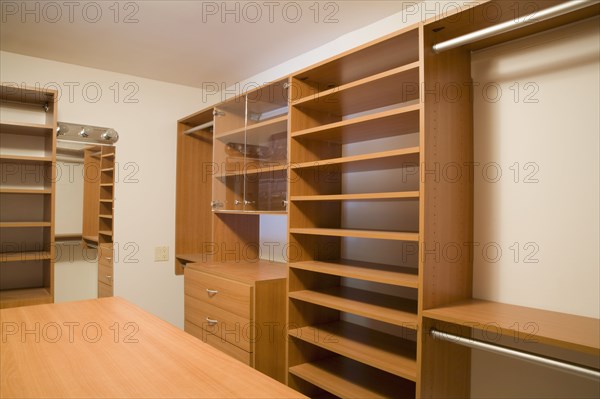 Empty Walk In Closet