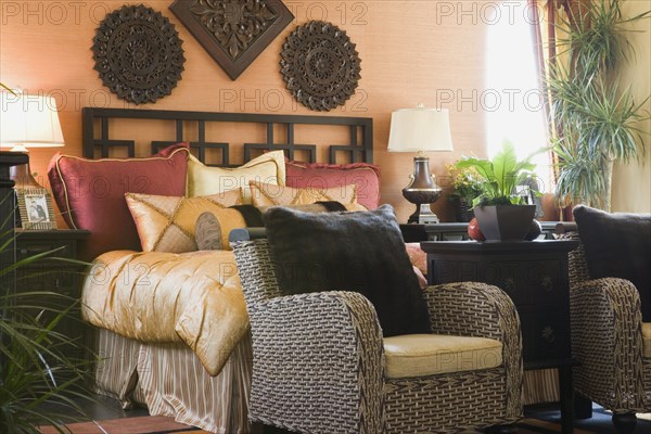 Armchairs in Bedroom