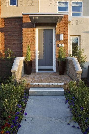 Front Walkway to a Town home