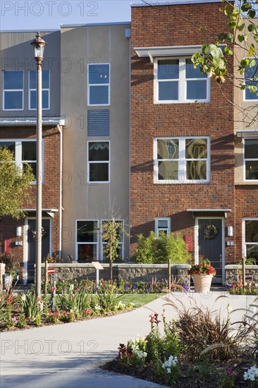 Front Exterior of Town homes