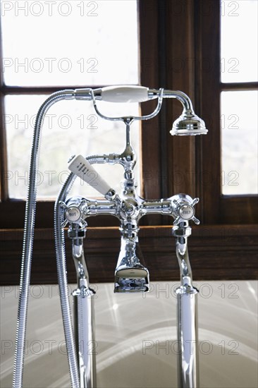 Vintage Faucet and Bathtub