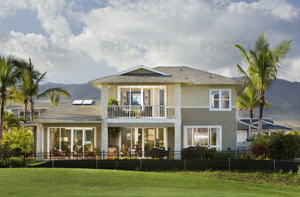 Rear Exterior of Craftsman Style House