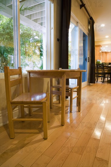 Children's Table in Kitchen