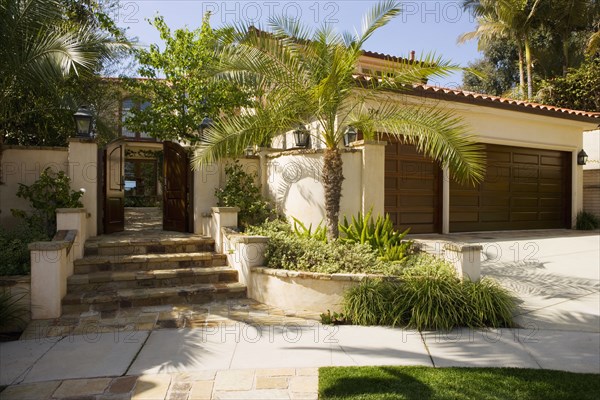 Front Exterior of Spanish Style Home