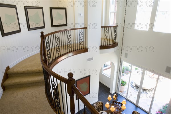 Second floor landing of home.