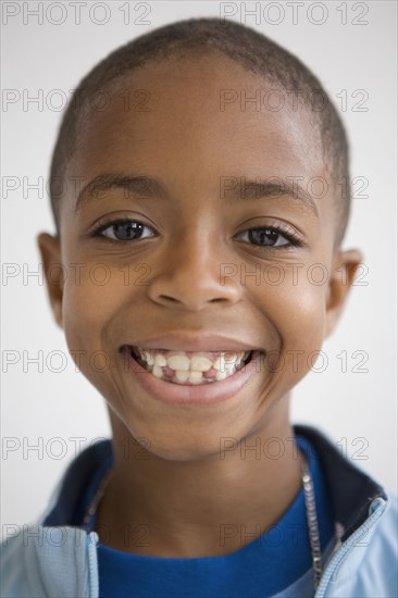 Close up of African boy