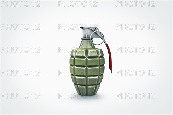 Close up of grenade