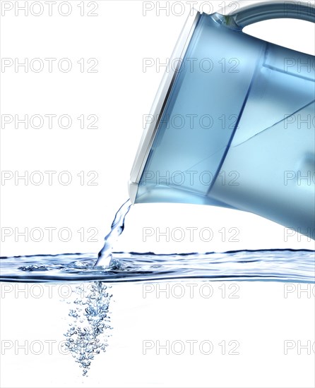 Pitcher pouring water