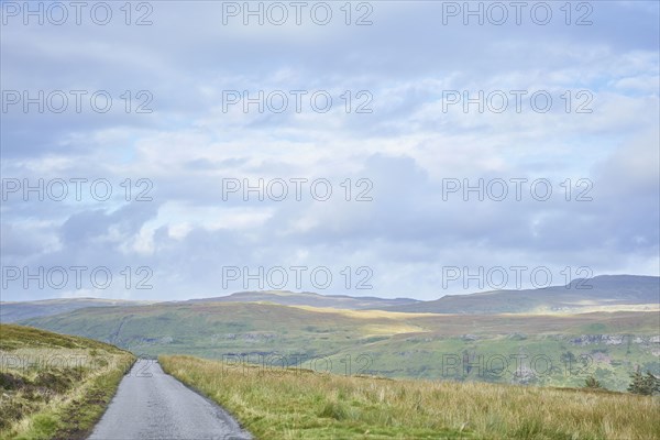 Road in rural landscape