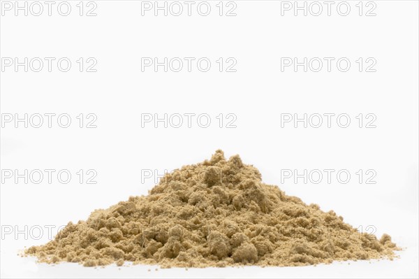 Pile of brown powder