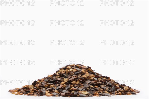 Pile of pepper flakes