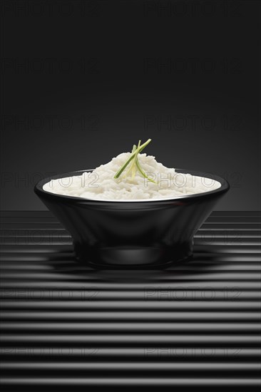 Bowl of white rice