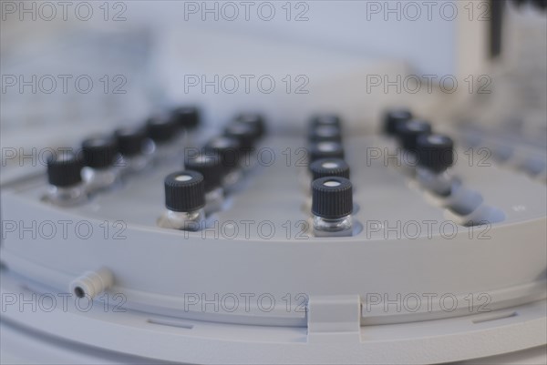 Sample tubes in centrifuge