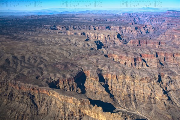 Aerial view of Grand Canyon