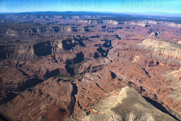 Aerial view of Grand Canyon