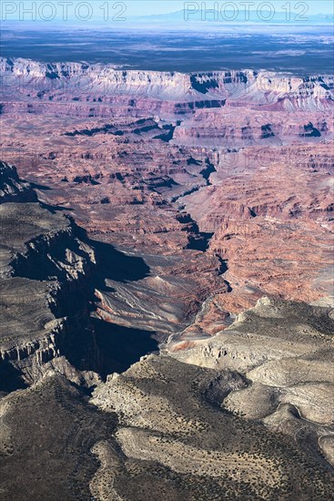 Aerial view of Grand Canyon