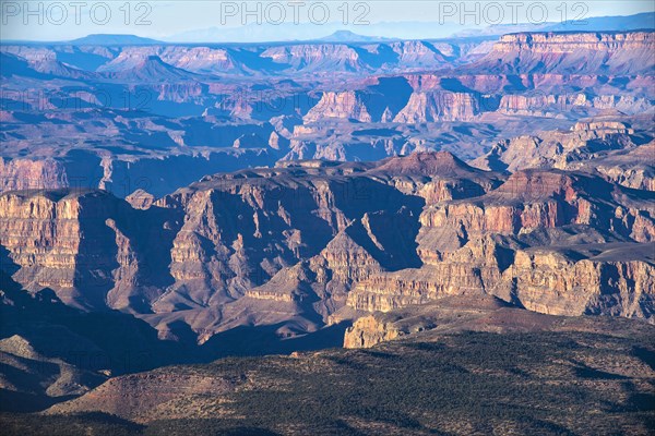 Aerial view of Grand Canyon