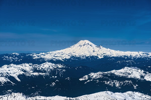 Snow-covered mountain