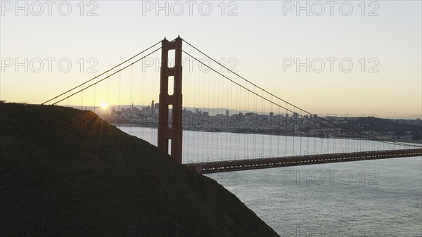 Bridge at sunset