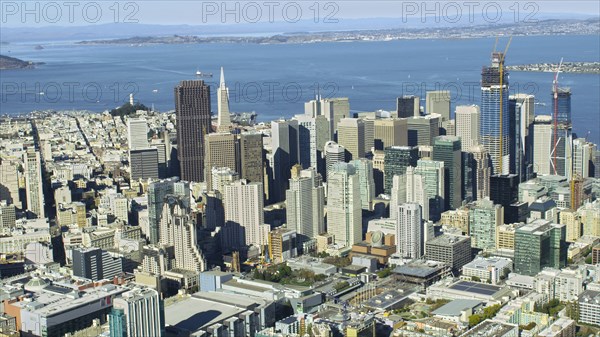 Aerial view of cityscape