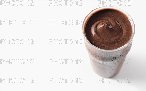 Chocolate ice cream shake