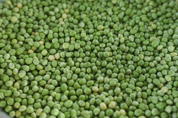 Pile of green peas