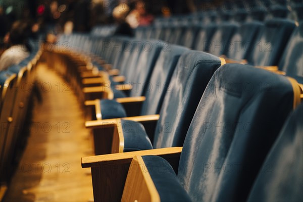 Empty seats in theater