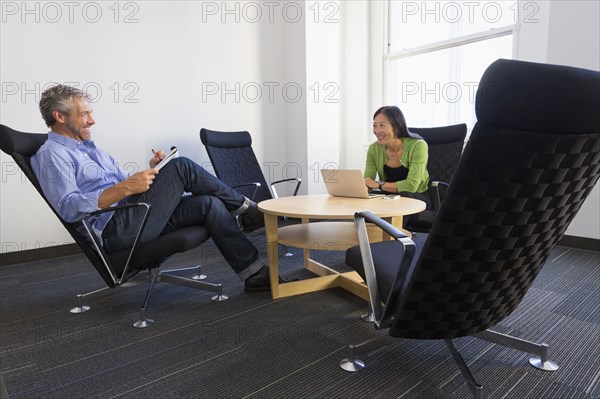 Business people working together in office