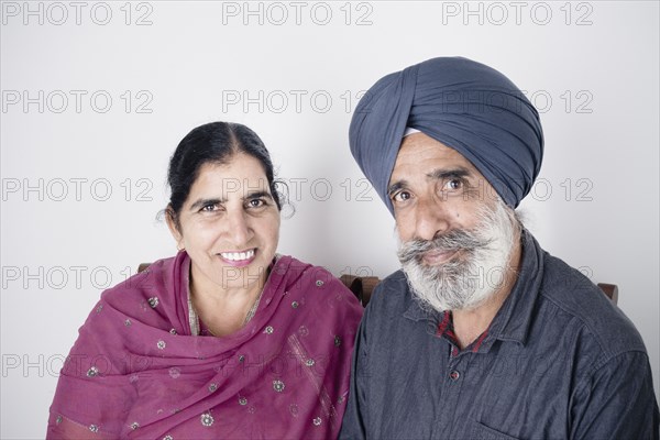 Portrait of smiling Indian couple