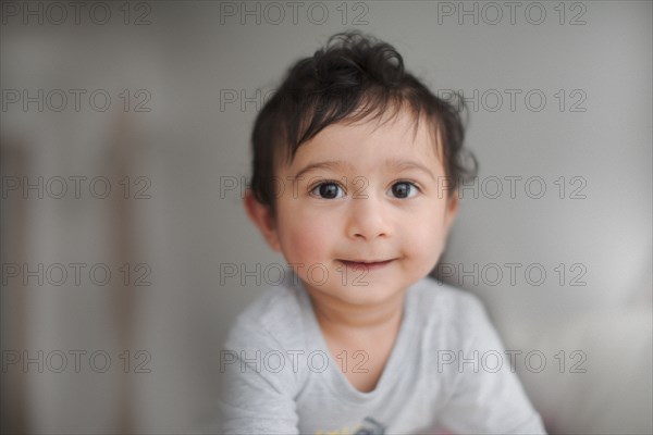 Portrait of smiling Indian baby boy