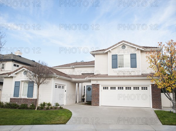 Driveway of  house