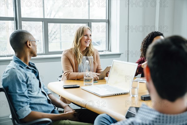 Business people in meeting